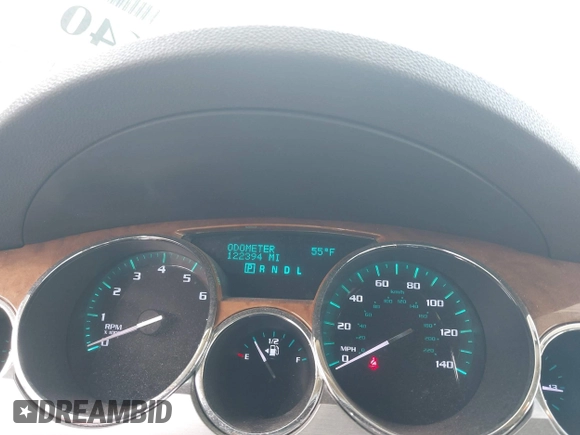 2012 Buick Enclave Premium with VIN 5GAKRDED4CJ333402, listed as a IAAI auction lot 42201640 with 122,394 mi miles and . Bid and sale history available at carsss.com. Image 7.