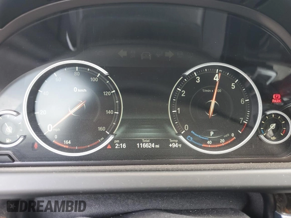 2015 BMW 6 Series 640i xDrive z VIN WBA6B8C53FD453229, wystawiony jako Copart lot #60371214 z przebiegiem 116 624 mil mil oraz Szkoda całkowita • Salvage title. Historia ofert i sprzedaży dostępna na DreamBid. Obrazek 9.