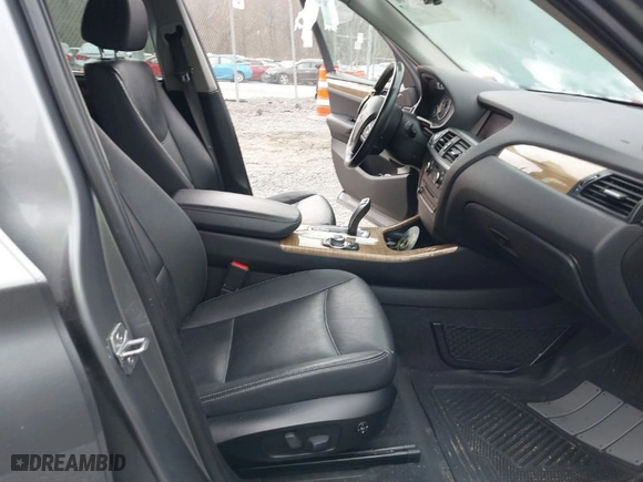 2013 BMW X3 xDrive28i with VIN 5UXWX9C59D0A30784, listed as a IAAI auction lot 41715916 with 119,643 mi miles. Bid and sale history available at carsss.com. Image 5.