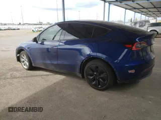 2021 Tesla Model Y Long Range with VIN 5YJYGDEE0MF096777, listed as a Copart auction lot 49005925 with 94,455 mi miles and Salvage Title. Bid and sale history available at DreamBid. Image 2.