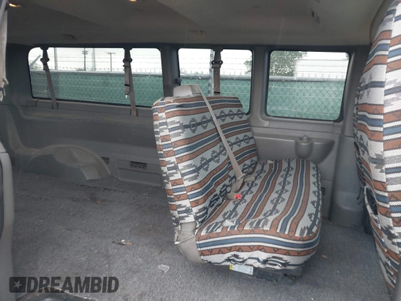 2011 Chevrolet Express Passenger 1LT with VIN 1GAZG1FG5B1149331, listed as a IAAI auction lot 42550417 with 132,390 mi miles and . Bid and sale history available at DreamBid. Image 8.