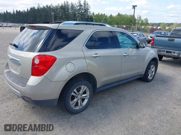 2010 Chevrolet Equinox LTZ with VIN 2CNFLGEWXA6240782, listed as a IAAI auction lot 42156960 with 181,978 mi miles and . Bid and sale history available at DreamBid. Image 4.