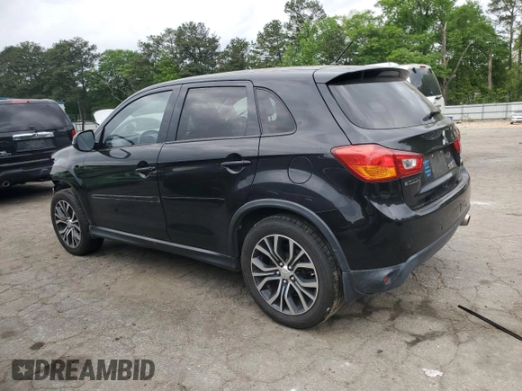 2016 Mitsubishi Outlander SE with VIN JA4AP3AW3GZ050007, listed as a Copart auction lot 53464095 with 47,809 mi miles and Salvage title. Bid and sale history available at DreamBid. Image 2.