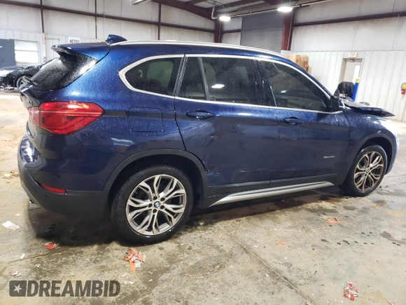 2016 BMW X1 xDrive28i with VIN WBXHT3C30GP885516, listed as a Copart auction lot 47432705 with 60,062 mi miles and Salvage Title. Bid and sale history available at carsss.com. Image 3.
