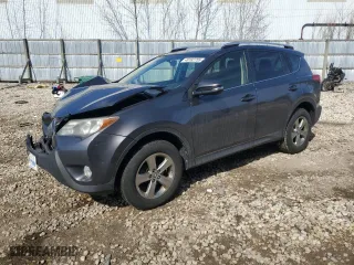 2015 Toyota RAV4 XLE with VIN JTMRFREV1FJ026981, listed as a Copart auction lot 49182755 with 117,320 mi miles and Non Repairable. Bid and sale history available at carsss.com. Image 1.