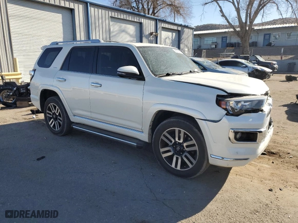 2017 Toyota 4Runner SR5 with VIN JTEBU5JR2H5477594, listed as a Copart auction lot 46619475 with 89,965 mi miles and Salvage Title. Bid and sale history available at carsss.com. Image 4.