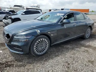 2023 Genesis G80 with VIN KMTGE4S17PU007500, listed as a Copart auction lot 53952055 with 6,226 mi miles and Clean Title. Bid and sale history available at carsss.com. Image 1.