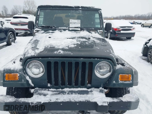 2004 Jeep Wrangler SE with VIN 1J4FA29154P778915, listed as a IAAI auction lot 41245325 with 205,852 mi miles and . Bid and sale history available at DreamBid. Image 6.