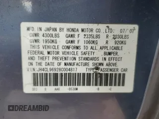2008 Acura TSX Nav with VIN JH4CL96928C004817, listed as a Copart auction lot 51486135 with 167,430 mi miles and Salvage Title. Bid and sale history available at carsss.com. Image 15.