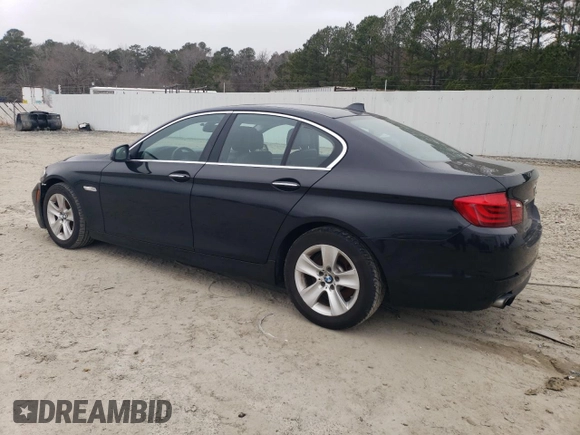 2013 BMW 5 Series 528i xDrive with VIN WBAXH5C50DD113325, listed as a Copart auction lot 49033955 with 119,446 mi miles and Salvage Title. Bid and sale history available at carsss.com. Image 2.