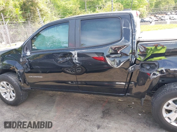 2022 Chevrolet Colorado 2WD LT with VIN 1GCGSCEN4N1198906, listed as a IAAI auction lot 42103408 with 61,766 mi miles and . Bid and sale history available at DreamBid. Image 14.