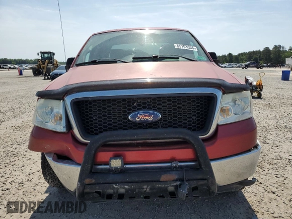 2008 Ford F-150 XL with VIN 1FTRW14W58KB17356, listed as a Copart auction lot 55103535 with 175,429 mi miles and Clean title. Bid and sale history available at DreamBid. Image 5.