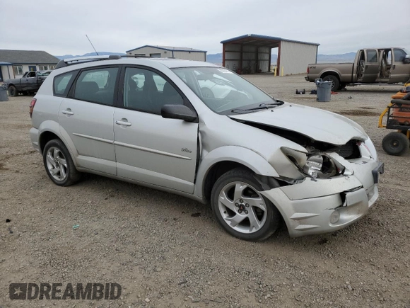 2004 Pontiac Vibe with VIN 5Y2SM64834Z408140, listed as a Copart auction lot 80254714 with 87,996 mi miles and Clean title. Bid and sale history available at DreamBid. Image 4.