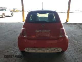 2015 FIAT 500e with VIN 3C3CFFGE6FT507288, listed as a Copart auction lot 61210945 with 47,512 mi miles and Clean title. Bid and sale history available at DreamBid. Image 6.