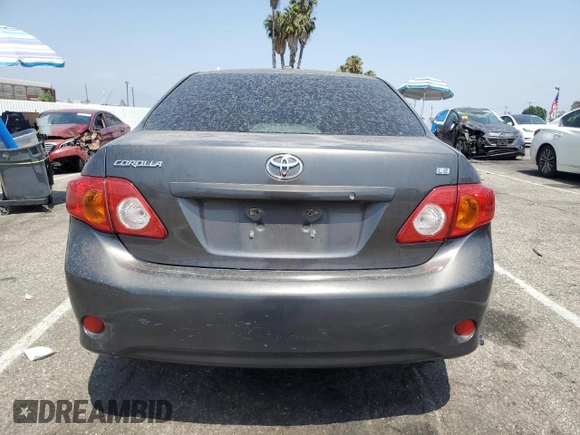 2010 Toyota Corolla with VIN JTDBU4EE8A9098491, listed as a Copart auction lot 60307635 with 425,918 mi miles and Salvage title. Bid and sale history available at DreamBid. Image 6.