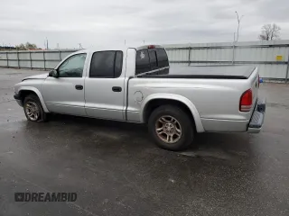 2004 Dodge Dakota Sport with VIN 1D7HL38K44S506609, listed as a Copart auction lot 84263824 with 244,242 mi miles and Salvage Title. Bid and sale history available at carsss.com. Image 2.
