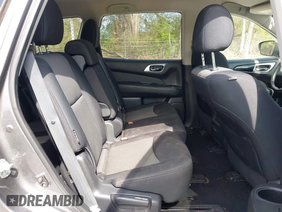 2019 Nissan Pathfinder S with VIN 5N1DR2MN2KC618863, listed as a IAAI auction lot 41922994 with 143,693 mi miles and . Bid and sale history available at DreamBid. Image 8.