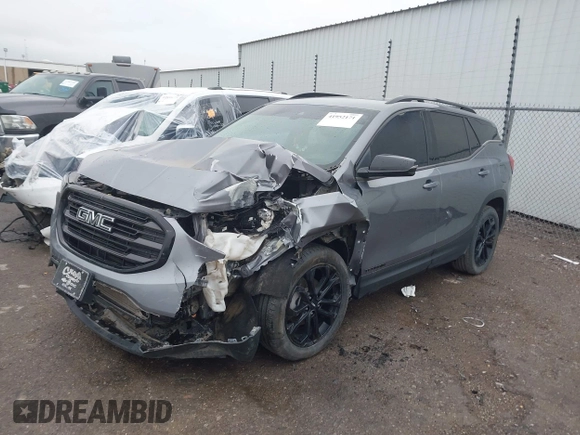 2020 GMC Terrain SLE with VIN 3GKALMEV5LL319946, listed as a IAAI auction lot 41952171 with 98,859 mi miles and . Bid and sale history available at DreamBid. Image 17.