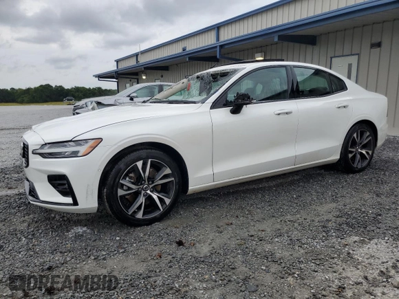 2024 Volvo S60 Plus Dark Theme with VIN 7JRL12TL7RG317758, listed as a Copart auction lot 61098314 with 1,740 mi miles and Non Repairable. Bid and sale history available at carsss.com. Image 1.