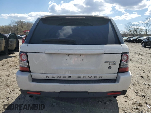 2010 Land Rover Range Rover Sport HSE LUX with VIN SALSK2D40AA233196, listed as a Copart auction lot 50667415 with 121,382 mi miles and Salvage Title. Bid and sale history available at carsss.com. Image 6.