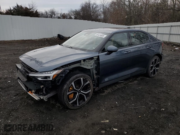 2022 Polestar 2 z VIN LPSED3KA6NL051521, wystawiony jako Copart lot #46434805 z przebiegiem 19 110 mil mil oraz Szkody całkowita. Historia ofert i sprzedaży dostępna na DreamBid. Obrazek 1.