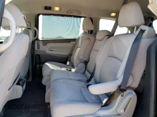 2019 Honda Odyssey EX with VIN 5FNRL6H58KB088138, listed as a Copart auction lot 59811345 with 75,559 mi miles and Salvage title. Bid and sale history available at DreamBid. Image 11.