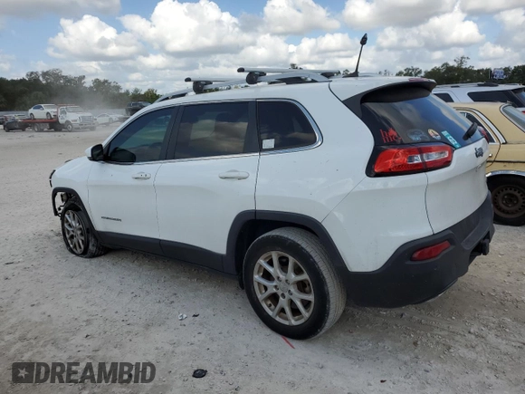 2018 Jeep Cherokee Latitude Plus with VIN 1C4PJLLX7JD523998, listed as a Copart auction lot 80515584 with 60,861 mi miles and Salvage Title. Bid and sale history available at carsss.com. Image 2.