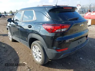 2023 Chevrolet TrailBlazer LS with VIN KL79MNSL1PB048425, listed as a IAAI auction lot 42023129 with 18,707 mi miles and . Bid and sale history available at DreamBid. Image 3.