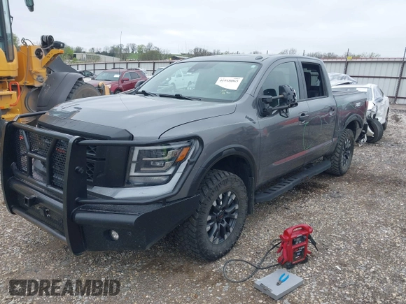 2021 Nissan Titan Pro-4X with VIN 1N6AA1ED3MN531332, listed as a IAAI auction lot 41918065 with 125,323 mi miles and . Bid and sale history available at DreamBid. Image 17.