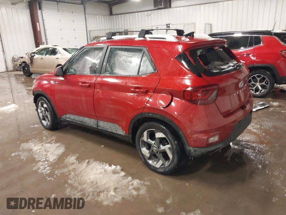 2022 Hyundai Venue SEL with VIN KMHRC8A30NU152183, listed as a IAAI auction lot 41607165 with 22,943 mi miles and . Bid and sale history available at DreamBid. Image 3.