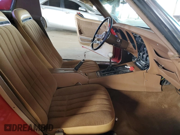 1972 Chevrolet Corvette with VIN 1Z37K2S501737, listed as a Copart auction lot 43789865 with 22,938 mi miles and Salvage title. Bid and sale history available at DreamBid. Image 10.