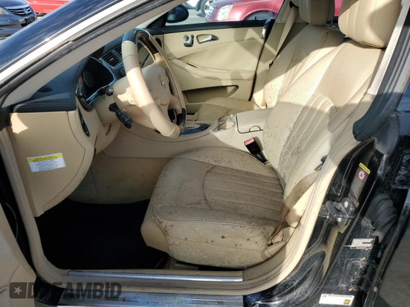 2008 Mercedes-Benz CLS-Class 5.5L with VIN WDDDJ72X68A117756, listed as a Copart auction lot 75158924 with 0 mi miles and Salvage Title. Bid and sale history available at carsss.com. Image 7.