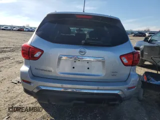 2017 Nissan Pathfinder SV with VIN 5N1DR2MM7HC667749, listed as a Copart auction lot 44380055 with 181,914 mi miles and Salvage Title. Bid and sale history available at carsss.com. Image 6.