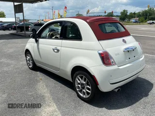 2013 FIAT 500 Pop z VIN 3C3CFFDR2DT754389, wystawiony jako Copart lot #65988685 z przebiegiem 114 127 mil mil oraz Czysty tytuł • Clean title. Historia ofert i sprzedaży dostępna na DreamBid. Obrazek 3.