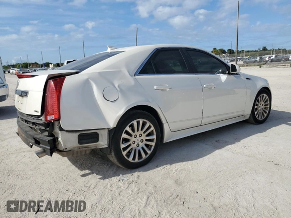 2012 Cadillac CTS Performance with VIN 1G6DJ5E3XC0157881, listed as a Copart auction lot 86434934 with 60,943 mi miles and Salvage Title. Bid and sale history available at DreamBid. Image 3.