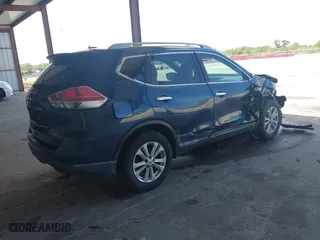 2015 Nissan Rogue S with VIN 5N1AT2MT5FC758950, listed as a IAAI auction lot 42018191 with 106,323 mi miles. Bid and sale history available at carsss.com. Image 4.