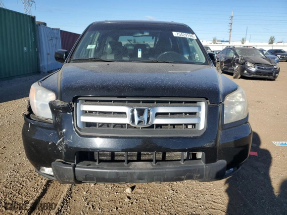 2007 Honda Pilot EX with VIN 5FNYF28457B004335, listed as a Copart auction lot 75429194 with 162,049 mi miles and Salvage Title. Bid and sale history available at carsss.com. Image 5.