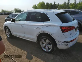 2020 Audi Q5 Prestige z VIN WA1CNAFYXL2041935, wystawiony jako Copart lot #57662245 z przebiegiem 114 848 mil mil oraz Czysty tytuł • Clean title. Historia ofert i sprzedaży dostępna na DreamBid. Obrazek 2.