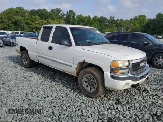 2005 GMC Sierra 1500 Work Truck z VIN 2GTEK19V051320466, wystawiony jako Copart lot #60534645 z przebiegiem 155 872 mil mil oraz Czysty tytuł • Clean title. Historia ofert i sprzedaży dostępna na DreamBid. Obrazek 4.