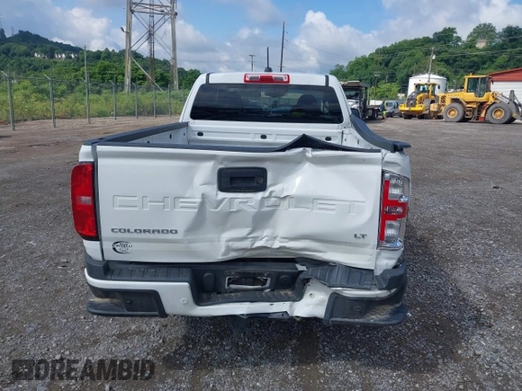 2022 Chevrolet Colorado 2WD LT with VIN 1GCHSCEA7N1256203, listed as a IAAI auction lot 42490706 with 42,378 mi miles and . Bid and sale history available at DreamBid. Image 16.