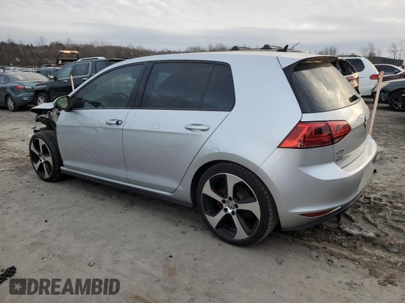 2015 Volkswagen Golf GTI Autobahn with VIN 3VW4T7AU9FM042995, listed as a Copart auction lot 38054544 with 0 mi miles. Bid and sale history available at carsss.com. Image 2.