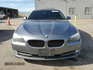 2011 BMW 5 Series 535i with VIN WBAFR7C52BC602347, listed as a Copart auction lot 53147525 with 168,642 mi miles and Salvage Title. Bid and sale history available at carsss.com. Image 5.