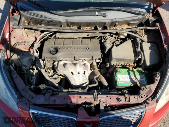 2009 Pontiac Vibe with VIN 5Y2SM67099Z416837, listed as a Copart auction lot 77362314 with 119,842 mi miles and Clean Title. Bid and sale history available at carsss.com. Image 11.