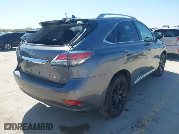 2013 Lexus RX 350 with VIN JTJZK1BA0D2008488, listed as a IAAI auction lot 41935770 with 128,277 mi miles and . Bid and sale history available at DreamBid. Image 4.