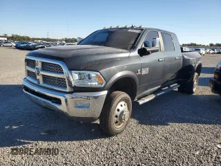 2013 Ram 3500 Laramie with VIN 3C63RRML1DG604435, listed as a Copart auction lot 76452564 with 144,808 mi miles and Salvage Title. Bid and sale history available at carsss.com. Image 2.