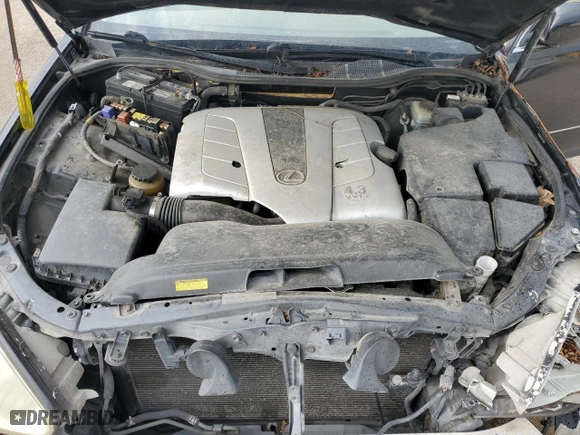 2004 Lexus LS 430 with VIN JTHBN36F940170241, listed as a Copart auction lot 54101155 with 264,471 mi miles and Clean Title. Bid and sale history available at carsss.com. Image 11.