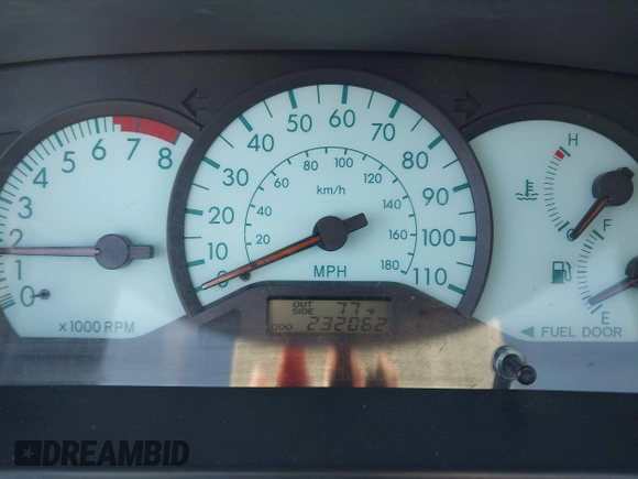 2004 Toyota Corolla CE with VIN 1NXBR32E64Z303089, listed as a IAAI auction lot 42147550 with 232,062 mi miles. Bid and sale history available at carsss.com. Image 7.