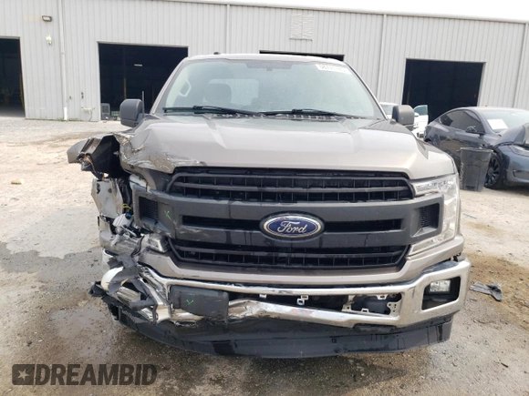 2018 Ford F-150 XL with VIN 1FTEW1CB3JFB73176, listed as a Copart auction lot 58741785 with 153,162 mi miles and Salvage title. Bid and sale history available at DreamBid. Image 5.