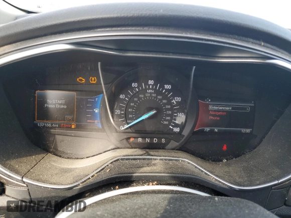 2017 Ford Fusion SE with VIN 3FA6P0HD3HR203530, listed as a Copart auction lot 55250575 with 137,186 mi miles and Clean Title. Bid and sale history available at carsss.com. Image 9.