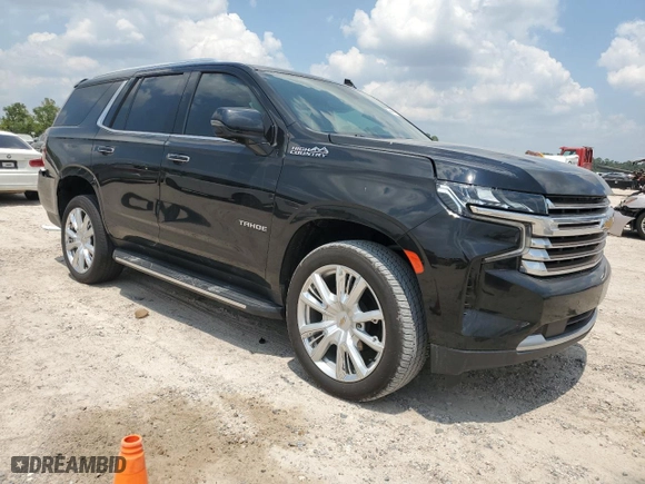 2021 Chevrolet Tahoe High Country with VIN 1GNSCTKT9MR401919, listed as a Copart auction lot 66669384 with 65,937 mi miles and Salvage Title. Bid and sale history available at carsss.com. Image 4.